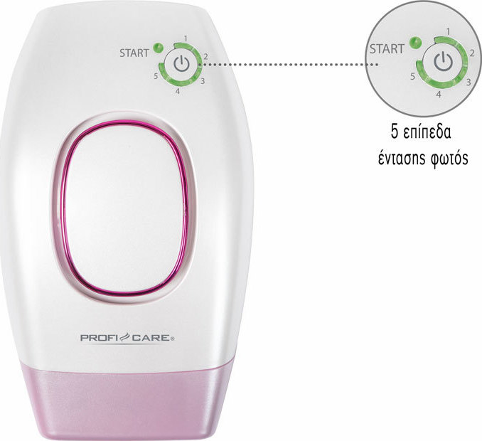 ProfiCare PC-IPL 3024 IPL Αποτριχωτική Μηχανή για Πρόσωπο, Σώμα & Μπικίνι 229-0004 - Image 2