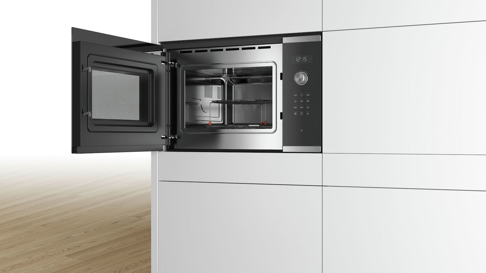 Bosch BEL554MS0 Εντοιχιζόμενος Φούρνος Μικροκυμάτων με Grill 25lt Μαύρος - Image 3