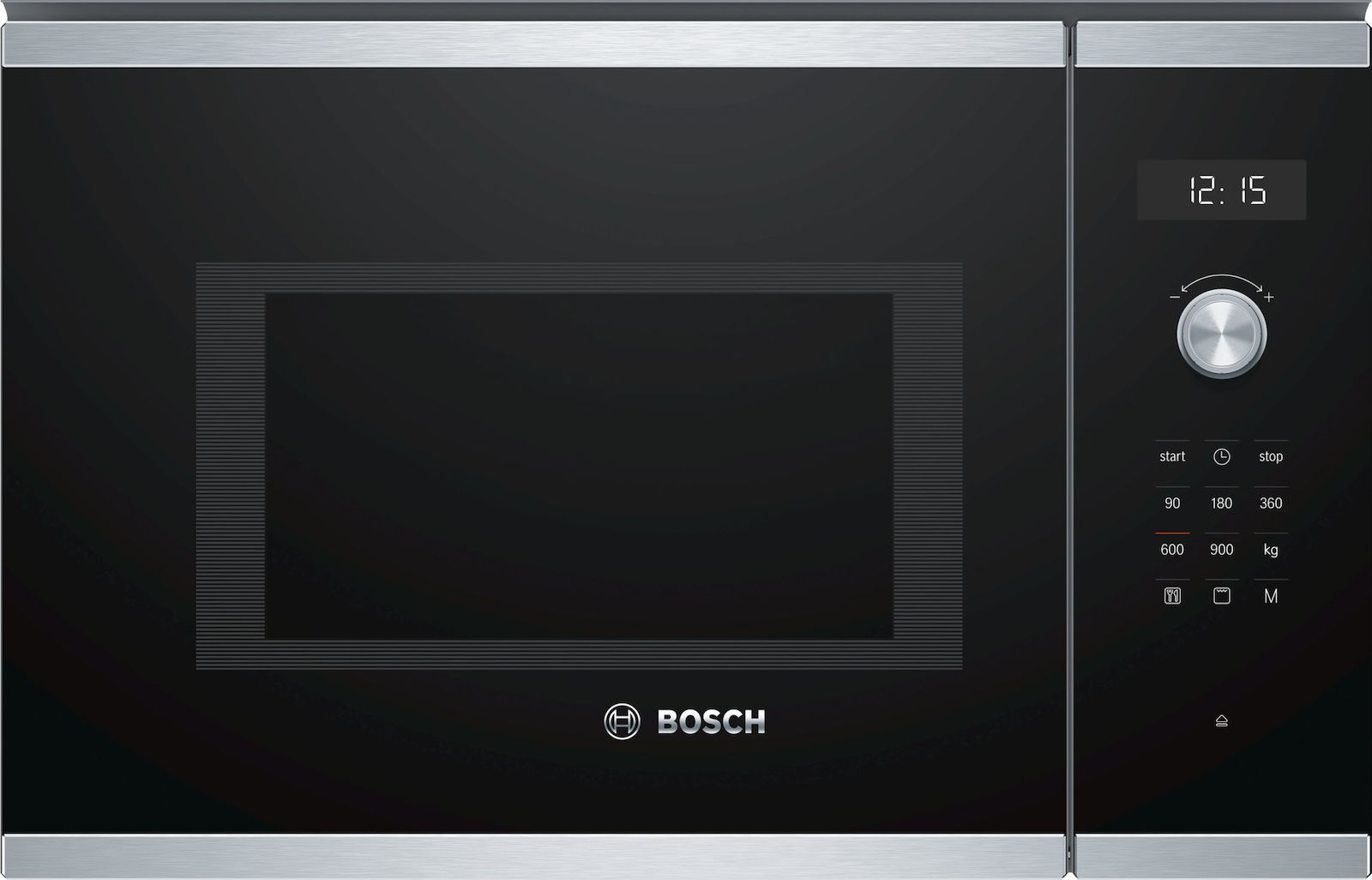 Bosch BEL554MS0 Εντοιχιζόμενος Φούρνος Μικροκυμάτων με Grill 25lt Μαύρος