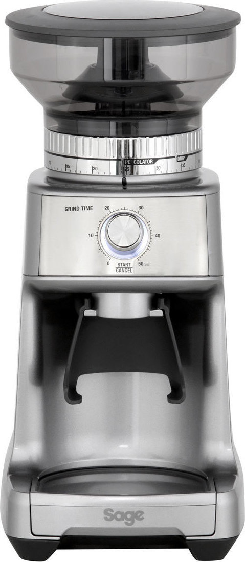 Sage Dose Control Pro Ηλεκτρικός Μύλος Καφέ 130W με Χωρητικότητα 340gr και 60 Επίπεδα Άλεσης Ασημί