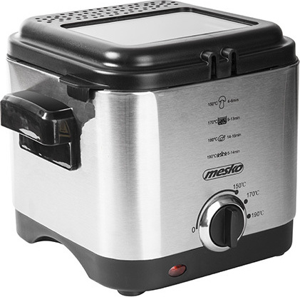 Mesko MS-4910 Φριτέζα 1.5lt Ασημί - Image 3