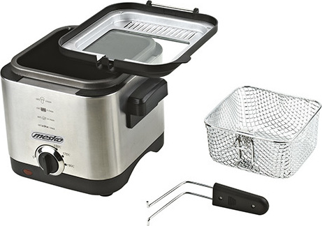 Mesko MS-4910 Φριτέζα 1.5lt Ασημί - Image 2