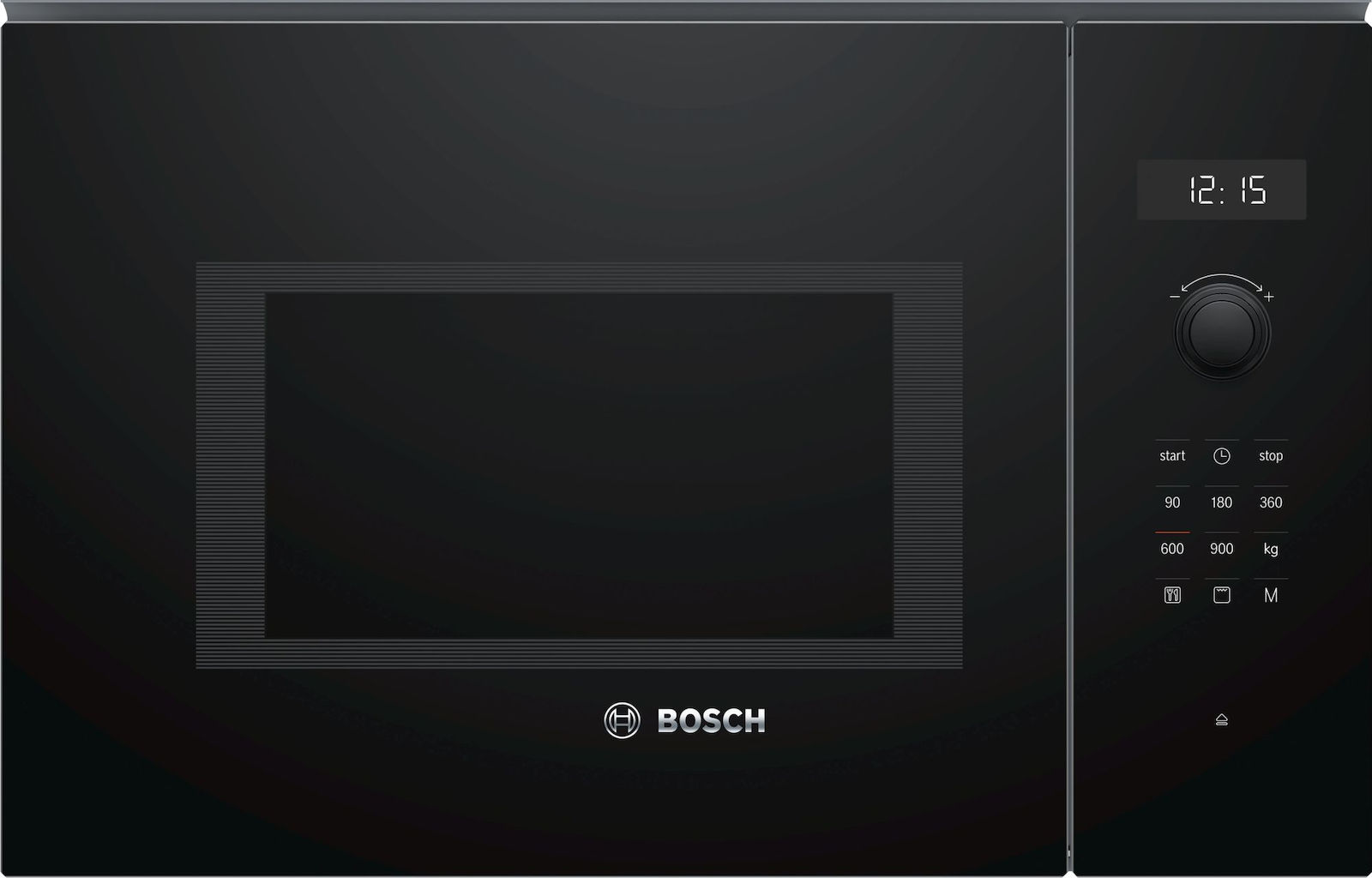 Bosch BEL554MB0 Εντοιχιζόμενος Φούρνος Μικροκυμάτων με Grill 25lt Μαύρος