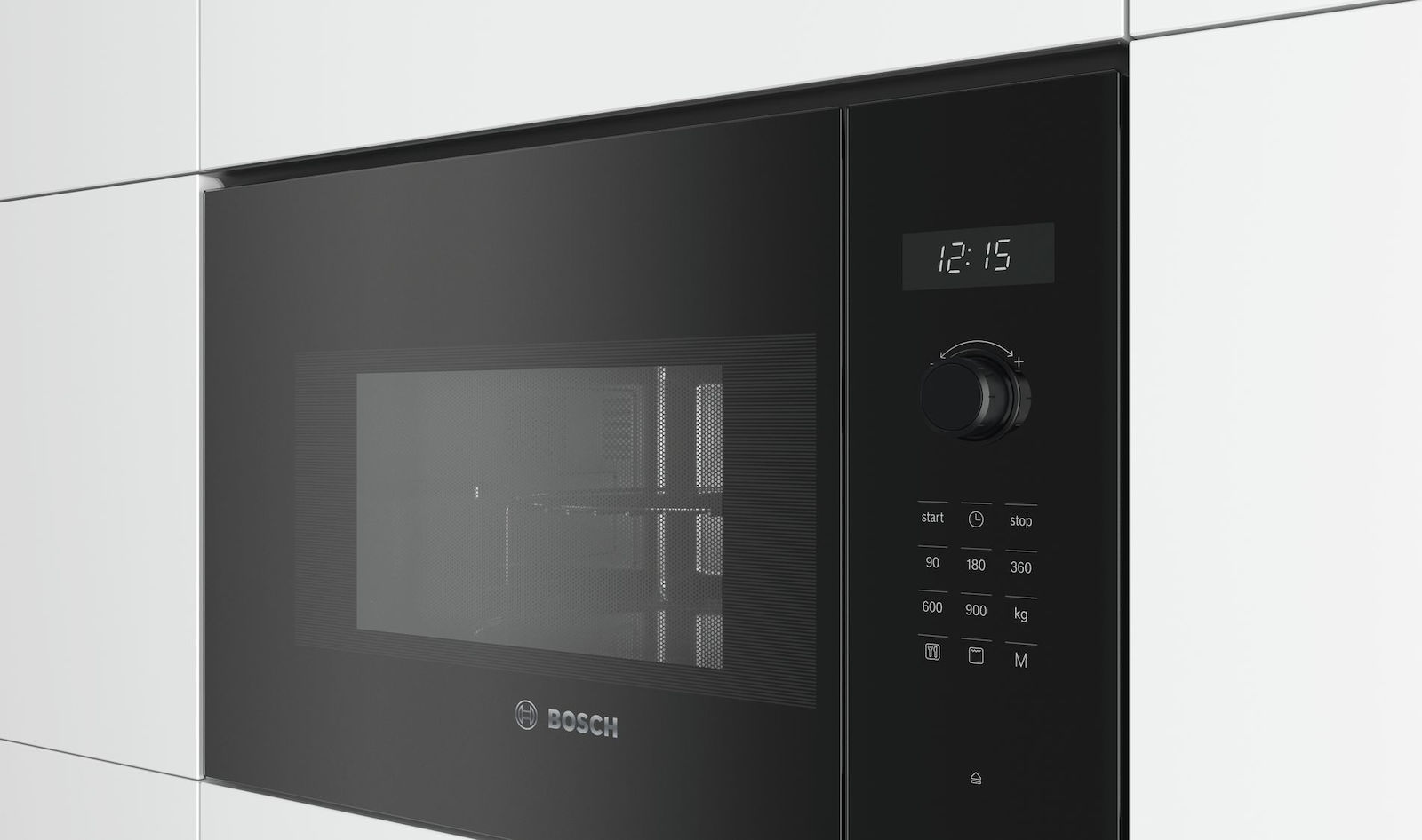 Bosch BEL554MB0 Εντοιχιζόμενος Φούρνος Μικροκυμάτων με Grill 25lt Μαύρος - Image 2