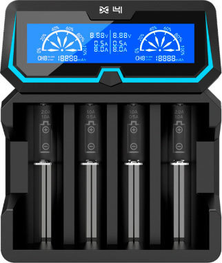 XTAR X4 Φορτιστής 4 Μπαταριών Li-ion Μεγέθους AA/AAA/18650/21700/16340 - Image 4