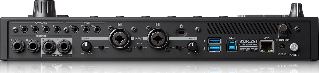Akai Midi Controller Force σε Μαύρο Χρώμα - Image 3