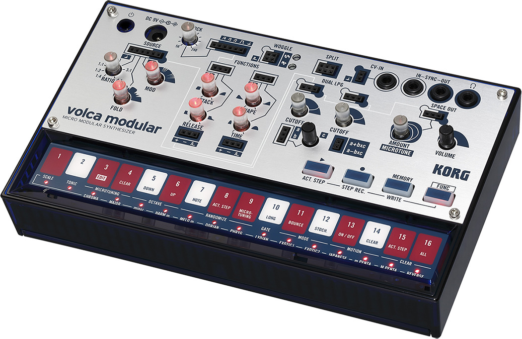 Korg Volca Modular Αναλογικό Synthesizer με 16 πλήκτρα - Image 2
