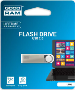 GoodRAM UUN2 64GB USB 2.0 Stick Ασημί