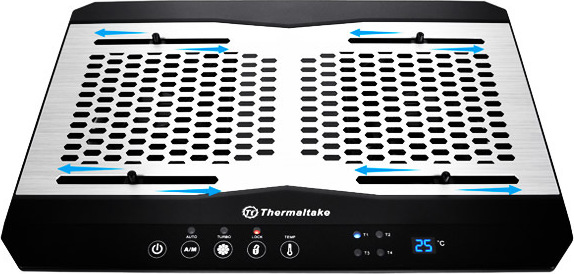 Thermaltake Massive TM Cooling Pad με 2 Ανεμιστήρες - Image 3