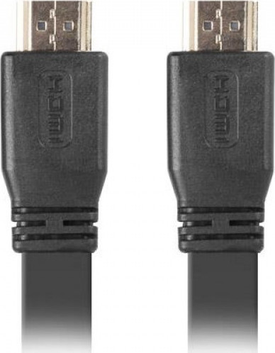 Lanberg HDMI 1.4 Cable HDMI male - HDMI male 1.8m (CA-HDMI-21CU-0018-BK) - Image 2