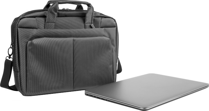 Natec Gazelle Τσάντα Ώμου / Χειρός 15.6" Grafite
