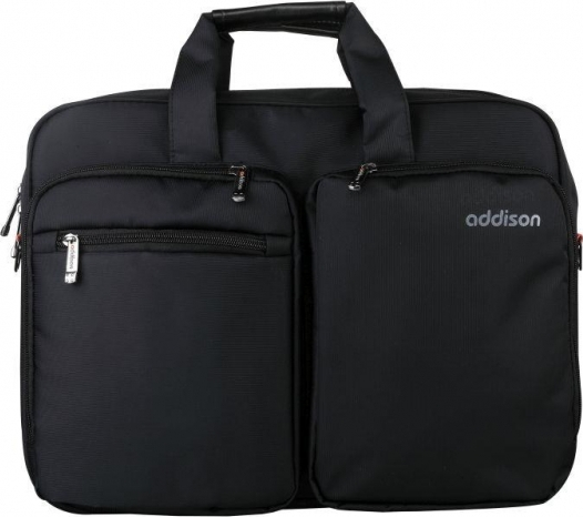 Addison Preston Τσάντα Ώμου / Χειρός 15.6" Μαύρη