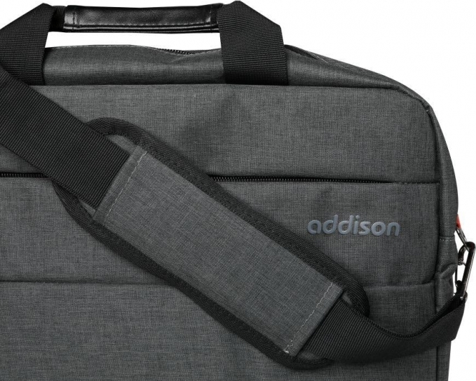 Addison Middlebury Τσάντα Ώμου / Χειρός 15.6" Γκρι - Image 5