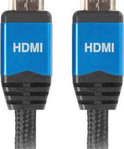 Alternative view of Lanberg Premium HDMI 1.4 HDMI male - HDMI male 1.8m Μαύρο (CA-HDMI-20CU-0018-BL)