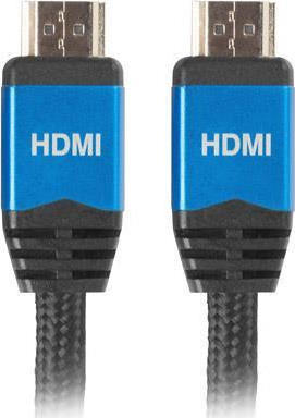 Lanberg Premium HDMI 1.4 HDMI male - HDMI male 1.8m Μαύρο (CA-HDMI-20CU-0018-BL) - Image 2