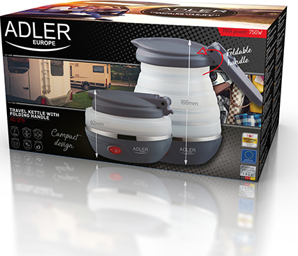 Adler AD 1279 600ml με Ισχύ 750W Λευκός - Image 8