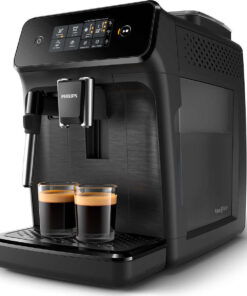Philips Series 1200 Αυτόματη Μηχανή Espresso 1500W Πίεσης 15bar με Μύλο Άλεσης Μαύρη