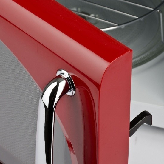 Girmi FM-2102 Φούρνος Μικροκυμάτων με Grill 20lt Κόκκινος - Image 4