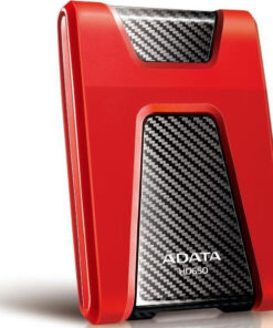 Adata HD650 USB 3.0 Εξωτερικός HDD 1TB 2.5" Κόκκινο