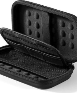 Ugreen Θήκη Προστασίας Shockproof Μεταφοράς για Σκληρό Δίσκο 2.5mm HDD ή SSD με Χώρο για Αξεσούαρ 165mm x 95mm x 45mm Μαύρο (40707)