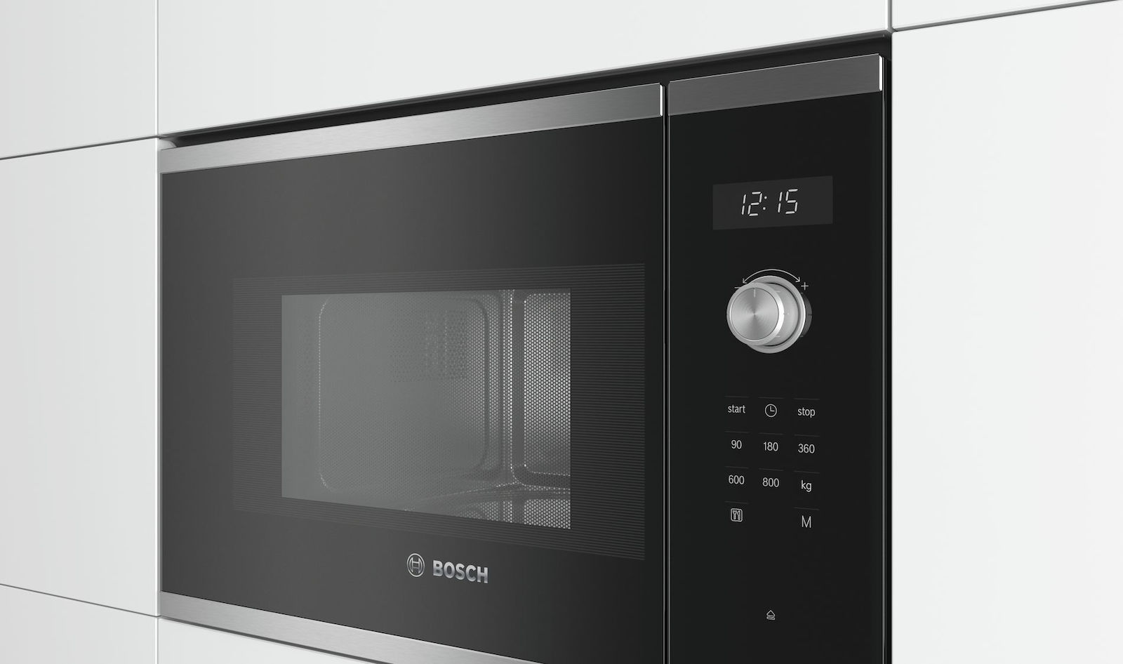 Bosch BFL524MS0 Εντοιχιζόμενος Φούρνος Μικροκυμάτων 20lt Μαύρος - Image 2