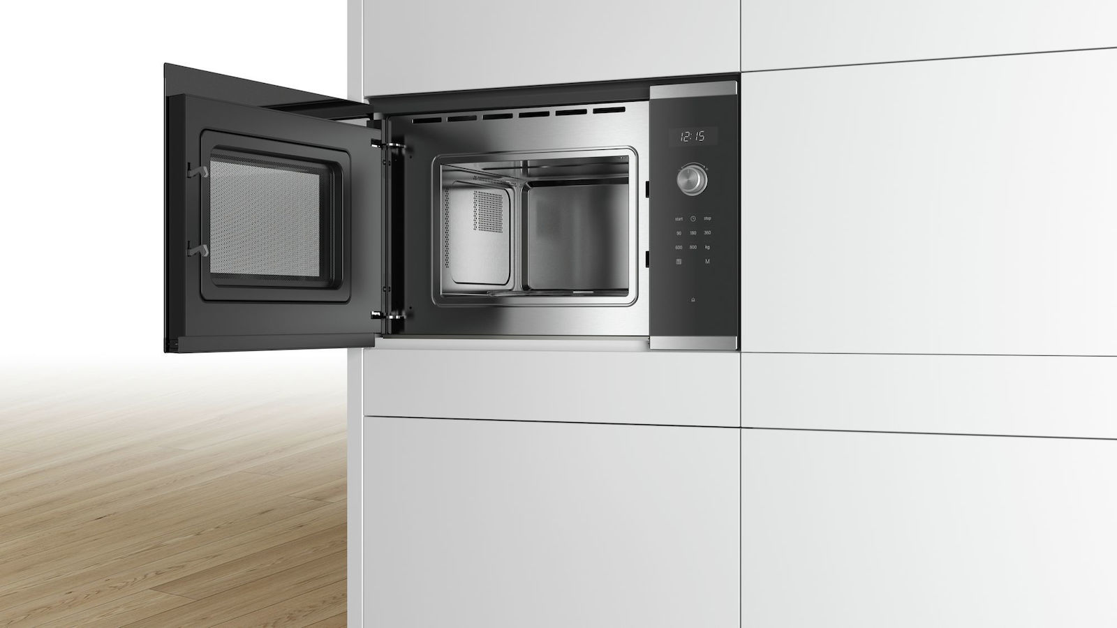 Bosch BFL524MS0 Εντοιχιζόμενος Φούρνος Μικροκυμάτων 20lt Μαύρος - Image 3