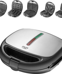 Adler AD 3040 1200W για 2 Τοστ Inox