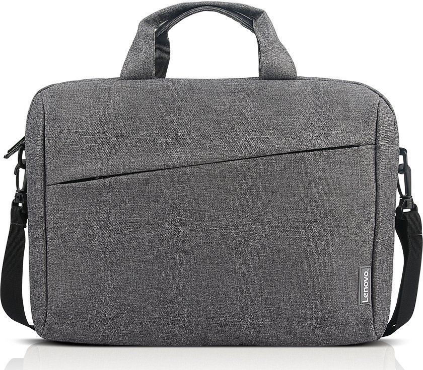 Lenovo Casual Toploader T210 Αδιάβροχη Τσάντα Ώμου / Χειρός για Laptop 15.6" σε Γκρι χρώμα - Image 2