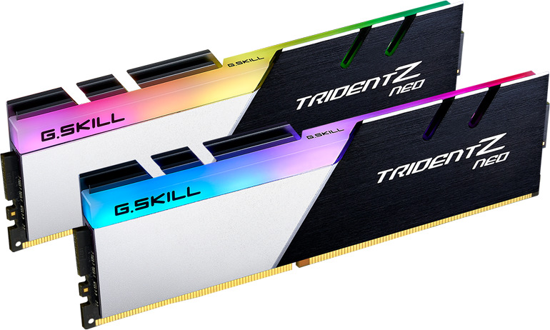 G.Skill Trident Z Neo DDR4 32GB RAM με 2x16GB Modules και Ταχύτητα 3200 για Desktop F4-3200C16D-32GTZN - Image 2