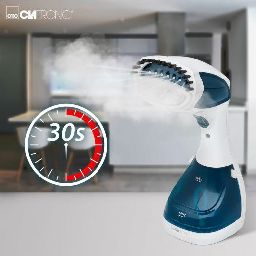 Clatronic DB3717CL Ατμοκαθαριστής Ρούχων Χειρός 1100W με Δοχείο 200ml Μπλε - Image 5