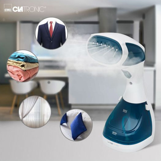 Clatronic DB3717CL Ατμοκαθαριστής Ρούχων Χειρός 1100W με Δοχείο 200ml Μπλε - Image 4