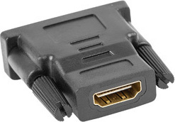Lanberg DVI-D male σε HDMI female 1τμχ (AD-0010-BK) - Image 3