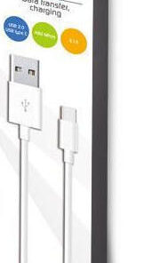 Savio USB 2.0 USB-C male - USB-A 1m (CL-125)