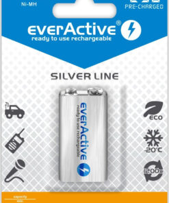 everActive Silver Line 9V 250mAh 1τμχ
