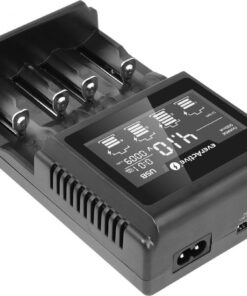 Alternative view of everActive UC-4000 Φορτιστής 4 Μπαταριών Li-ion/Ni-MH Μεγέθους AA/AAA/D/18650/16340/26650/14500