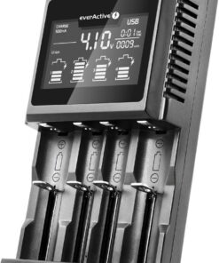 everActive UC-4000 Φορτιστής 4 Μπαταριών Li-ion/Ni-MH Μεγέθους AA/AAA/D/18650/16340/26650/14500