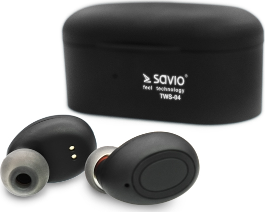 Savio TWS-04 In-ear Μαύρα - Image 2