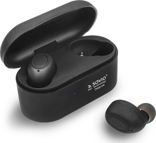 Savio TWS-04 In-ear Μαύρα