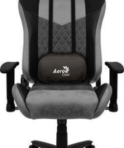 Aerocool Duke Υφασμάτινη Καρέκλα Gaming με Ρυθμιζόμενα Μπράτσα Ash Black