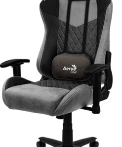 Alternative view of Aerocool Duke Υφασμάτινη Καρέκλα Gaming με Ρυθμιζόμενα Μπράτσα Ash Black