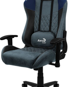 Alternative view of Aerocool Duke Υφασμάτινη Καρέκλα Gaming με Ρυθμιζόμενα Μπράτσα Steel Blue