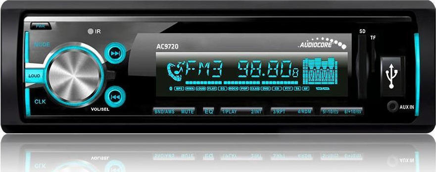 Audiocore Ηχοσύστημα Αυτοκινήτου 1DIN (Bluetooth/USB) AC9720B