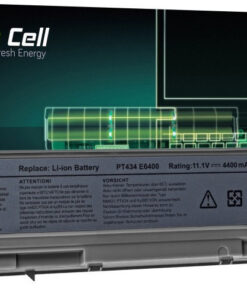 Green Cell Συμβατή Μπαταρία για Dell Latitude E6400/E6410/E6500/E6510/E640 με 4400mAh
