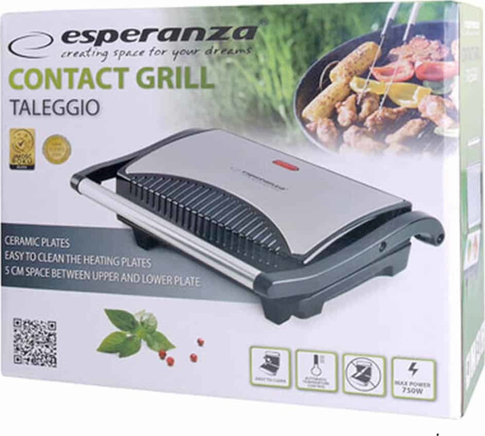 Esperanza EKG006 Taleggio 750W για 2 Τοστ Inox - Image 5