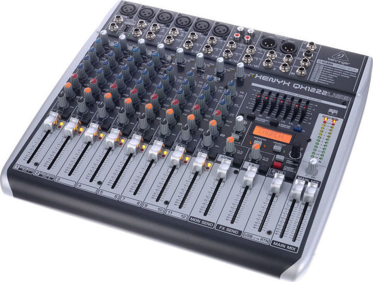 Behringer Xenyx Αναλογική Κονσόλα 12 Καναλιών με Phantom Power & 6 Εισόδους XLR - Image 2