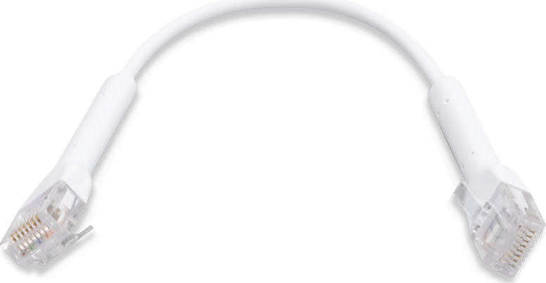 Ubiquiti U/UTP Cat.6 Καλώδιο Δικτύου Ethernet 0.1m Λευκό - Image 2