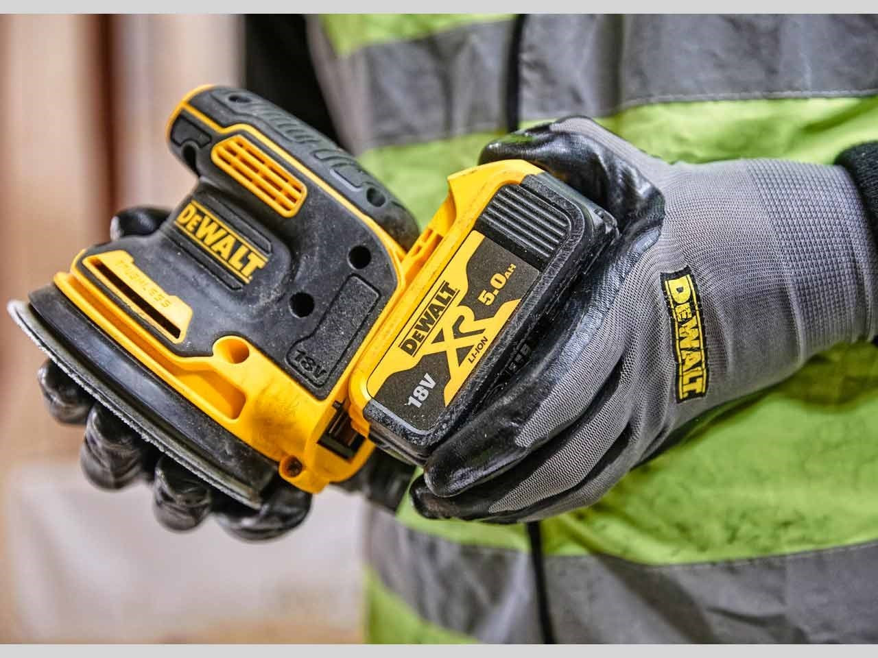 Dewalt DCW210N-XJ Έκκεντρο Τριβείο 125mm Μπαταρίας 18V Solo - Image 6