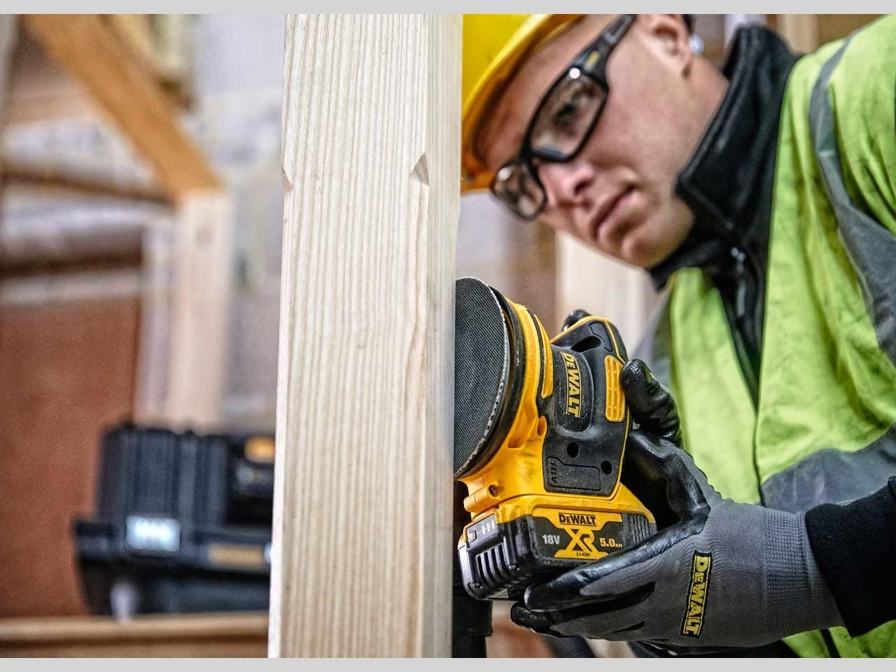 Dewalt DCW210N-XJ Έκκεντρο Τριβείο 125mm Μπαταρίας 18V Solo - Image 8