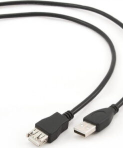Alternative view of Cablexpert USB 2.0 Cable USB-A male - USB-A female 1.8m (CCP-USB2-AMAF-6)