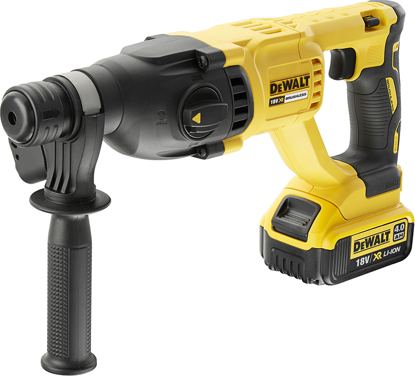 Dewalt DCH133M1 Κρουστικό Σκαπτικό Πιστολέτο Μπαταρίας Brushless 18V 1x4Ah με Υποδοχή SDS Plus DCH133M1 - Image 3